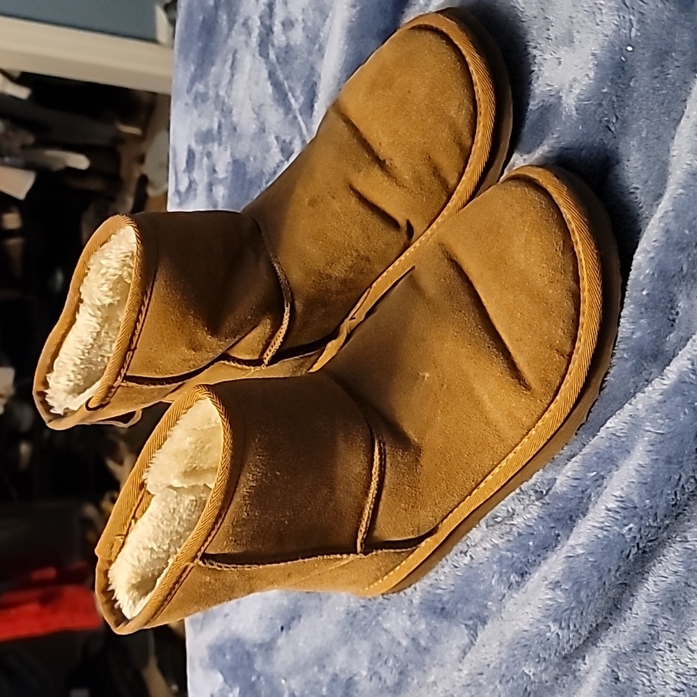 Faux Suede Boots
